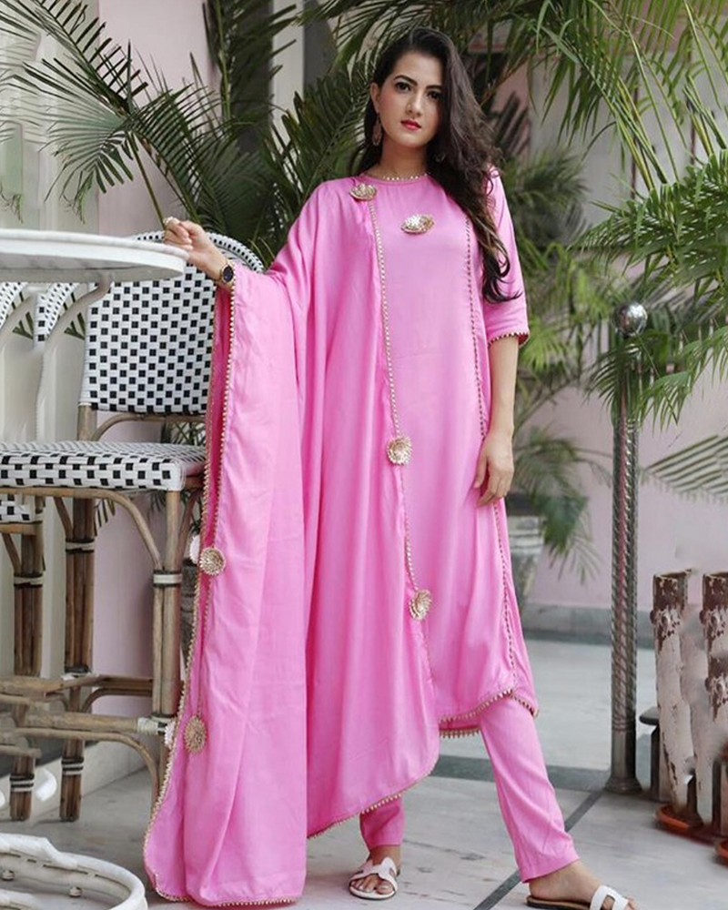PINK GOTTA WORK SUIT SET